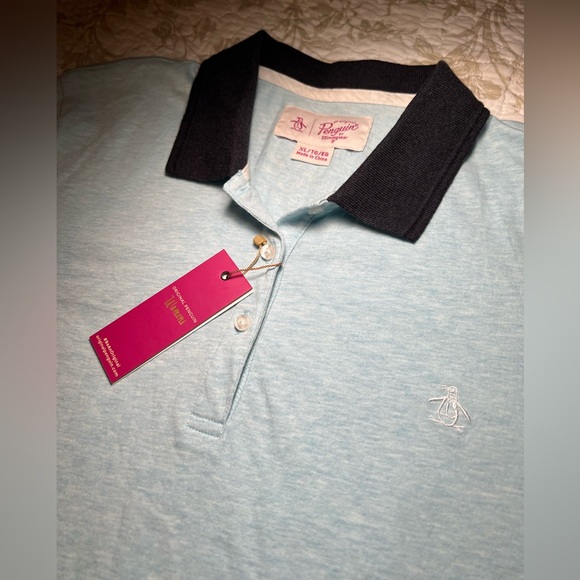 NWT Original Penguin Short Sleeve Polo Dress XL Athleisure Golf Tennis Casual - Picture 12 of 12